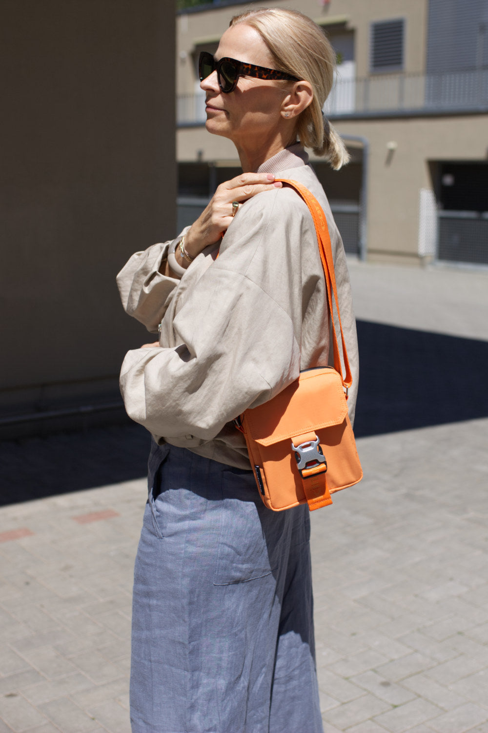 Orange Crush: Crossbodybag von Kintobe