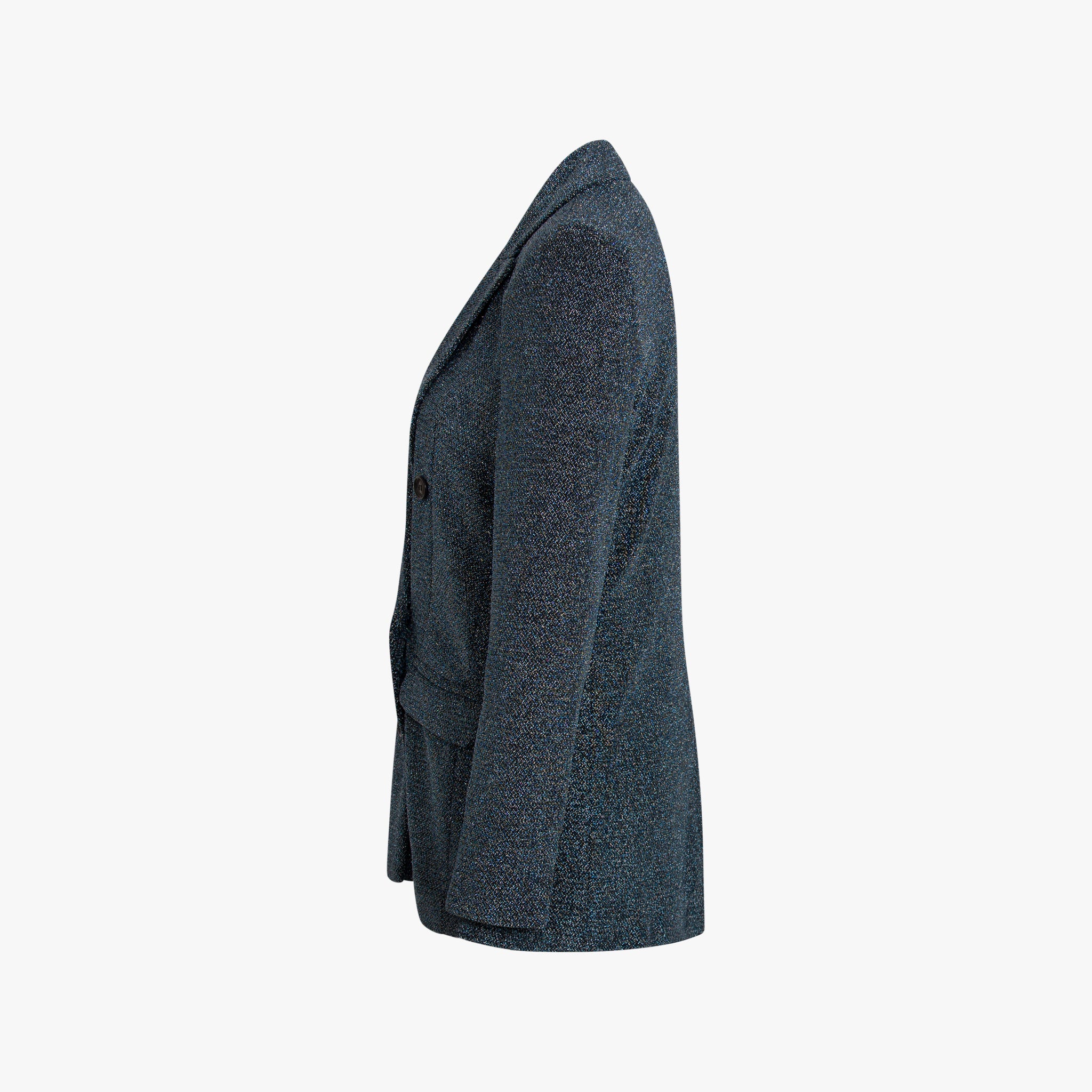 Blazer Lurex | blau