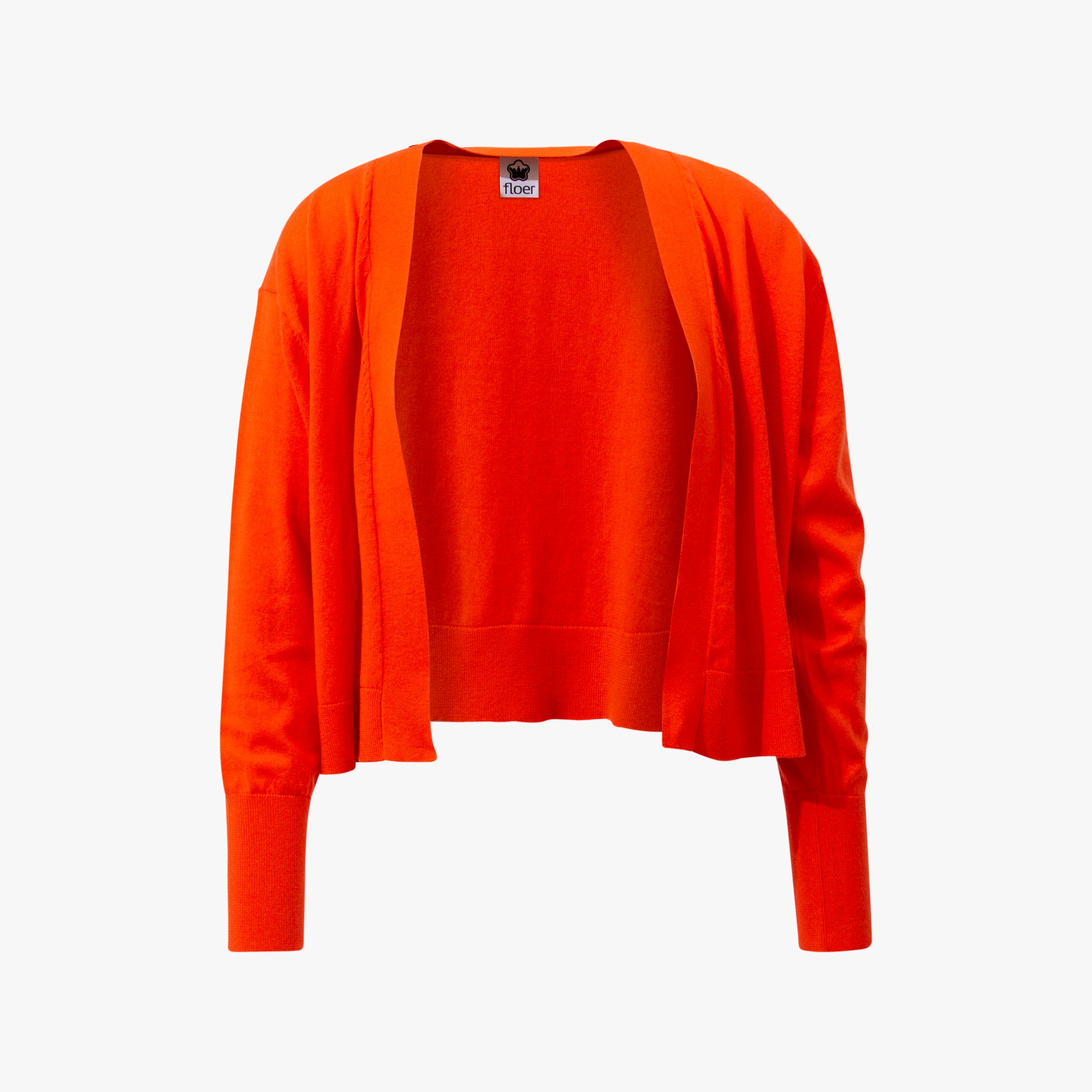 Kurzjacke open uni | orange