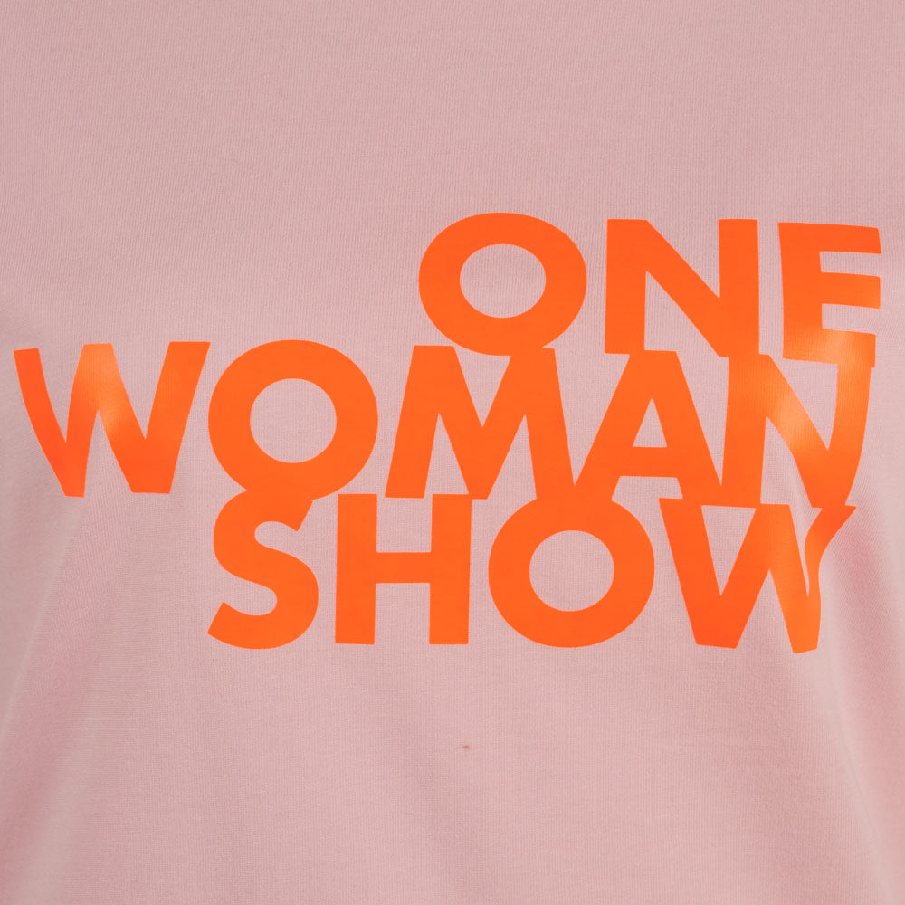 2ally.me T-Shirt One Woman Show | rosa